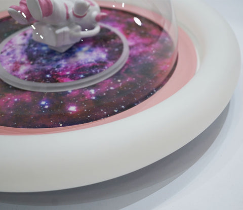 Crystal Starlight Pink Ceiling Light