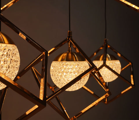 Elegant Crystal Drops Hanging Lights