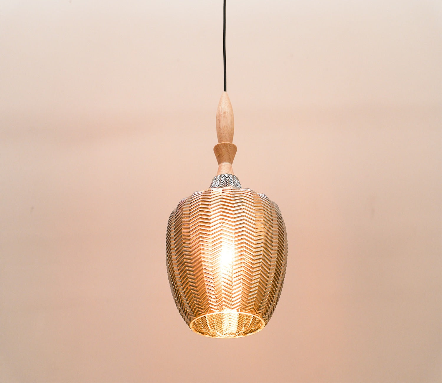 Ellyse Hanging Pendant Light (Smokey Grey)
