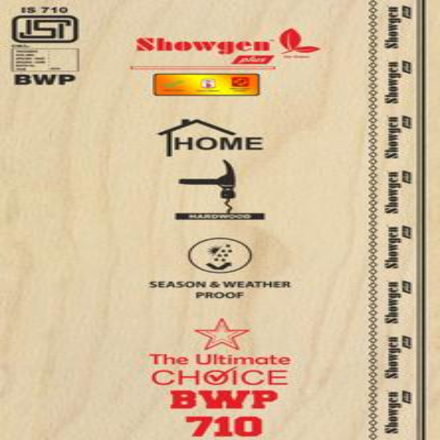 Trueliving_Showgen 710 SH Plus BWP Grade 8 ft x 4 ft Plywood - 4 mm_Plywood_ 31/Sq. Ft.