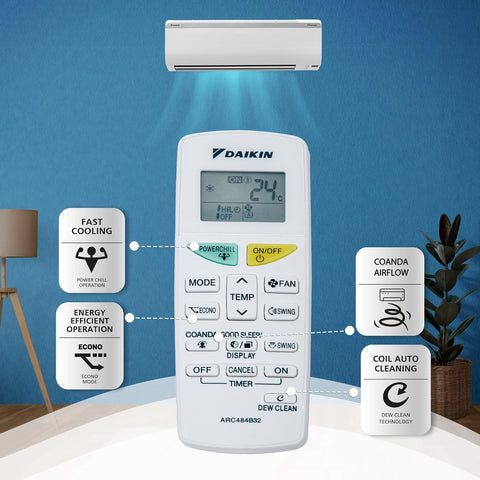 Buy Daikin 1.5 Ton 3 Star Inverter Split AC – DAI-15-INV