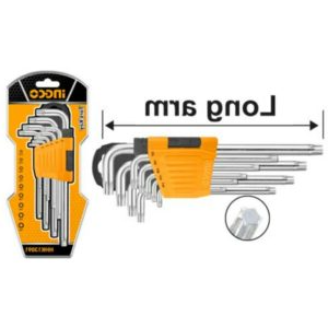 Truliving_Allen Keys & Sets-Hand Tools & Hardware-Tools & Hardware-INGCO Torx Key HHK13091 | 9pcs torx key set