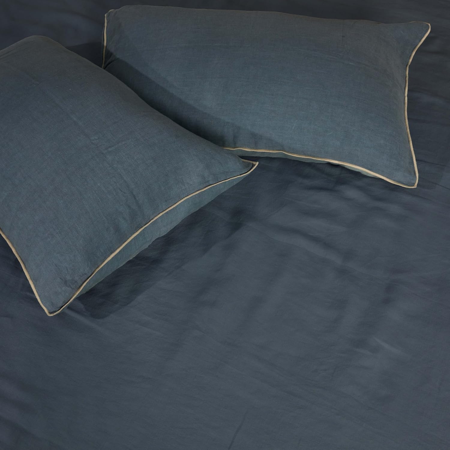 Luxury Pure Linen Bedding Set – Beige Dunes | King Size | Hospitality Collection