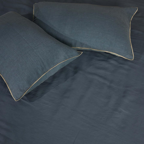 Luxury Pure Linen Bedding Set – Beige Dunes | King Size | Hospitality Collection