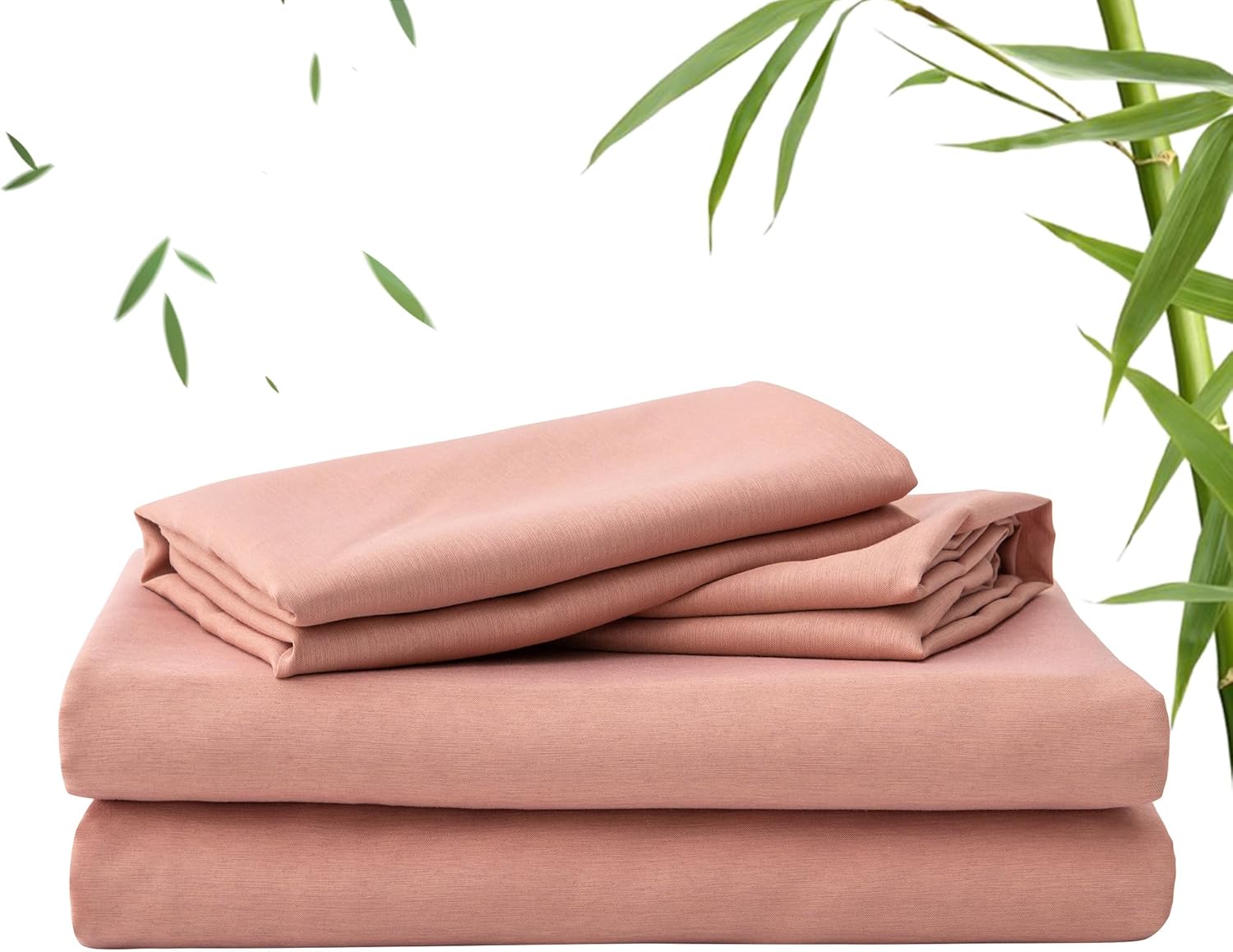 LINEKART 2000TC Bamboo Bed Sheets King Single – Ultra Soft 3 Piece Sheet Set, Deep Pocket 40cm, Natural Breathable & Sweat-Wicking, Ideal for Hot Sleepers (Ocean)