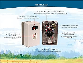 Norisys New Type Dol Magnetic Starter with Metal Base From 11A to 18A