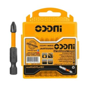 Trueliving_Power Tools Accessories-Screwdriver Bit Sets-Tools & Hardware-INGCO Impact Screwdriver Bit SDBIM11PH223 50mm| PH2| 10pcs/set