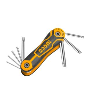 Truliving_Allen Keys & Sets-Hand Tools & Hardware-Tools & Hardware-INGCO Torx Key HHK14083 | 8pcs torx key set ( Pocket)