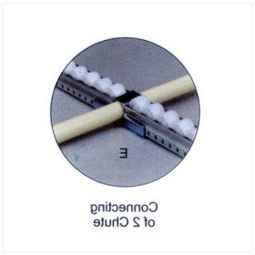 Trueliving_Connecting of 2 Chute White with Grey
