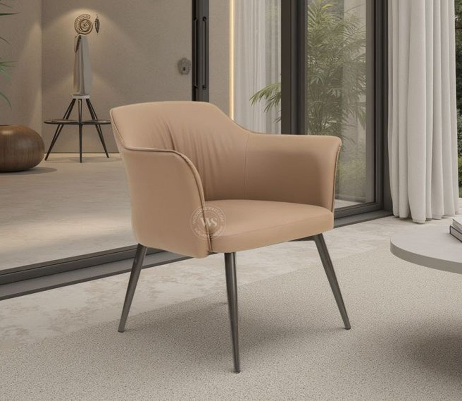 Shori Lounge Chair (Brown)