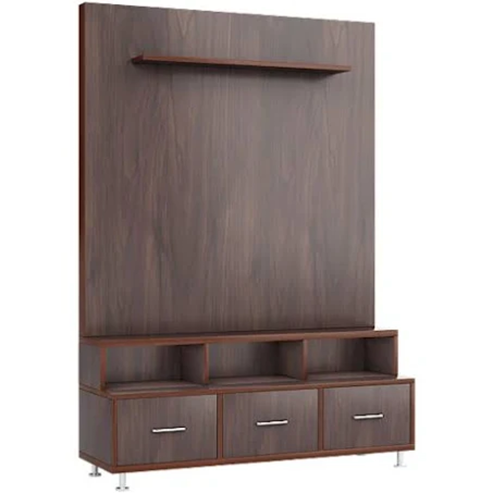 Trueliving Wall-Mounted Criyan Tv Unit with Shelf & Drawers 137.2 L x 33 W x 109.2 H