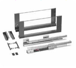 Trueliving GLASS SLIM BOX GREY (6”)