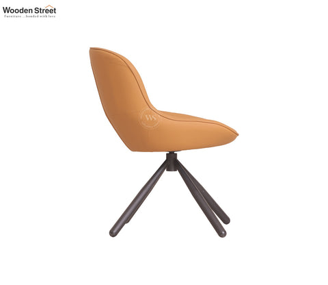 Daigo Modern Swivel Accent Chair (Orange)