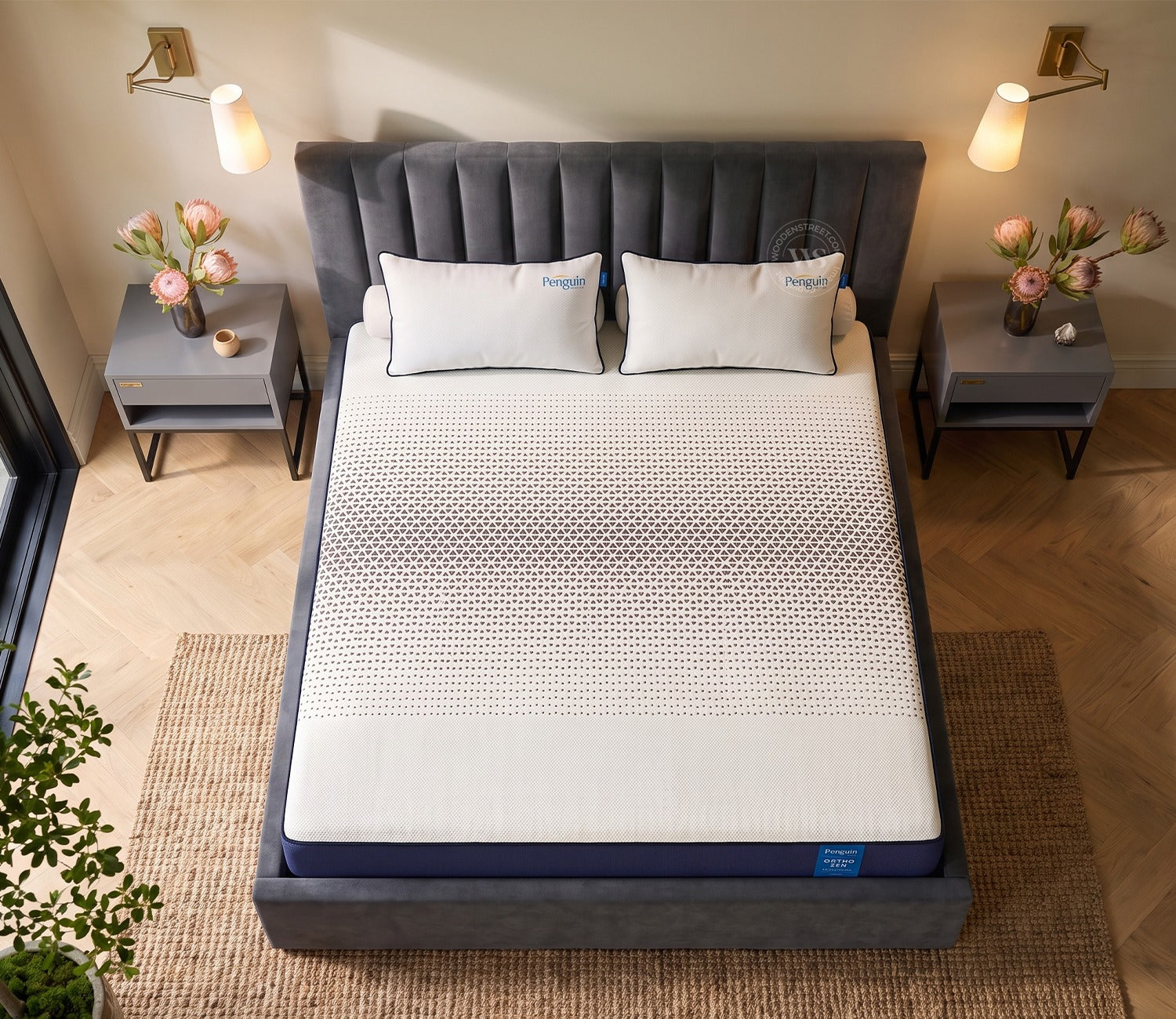 Ortho Zen AeroWave Technology Orthopedic Mattress (6 inch, Queen Size, 78 x 60)