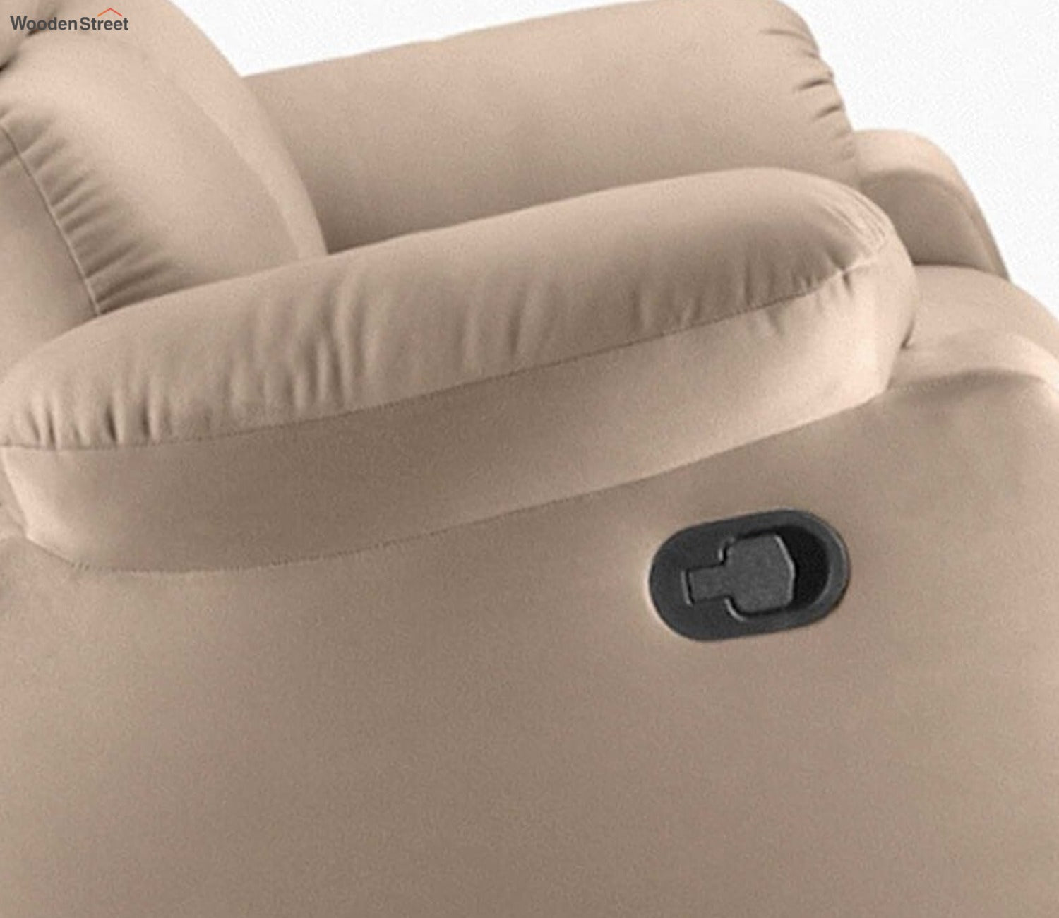 Valios Manual Recliner Sofa (Beige)