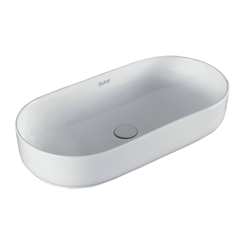 Trueliving_Navi Table Top Wash Basin (White)48D x 48W x 13.5H Centimeters