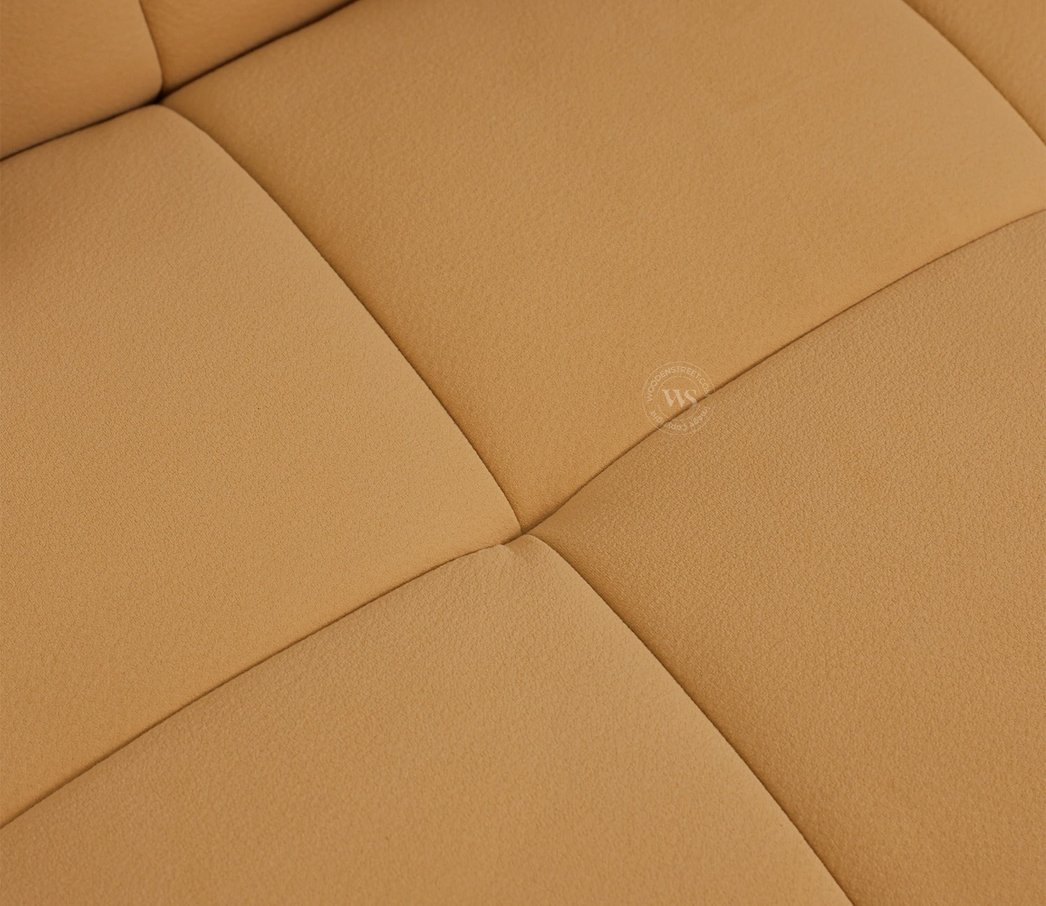 Cinnaro Modern Sofa Cum Bed with Pull Out Conversion and Tufted Design (Yellow)