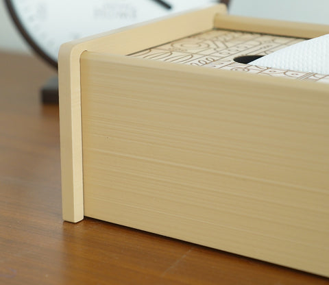 Laurel Wooden Tissue Paper Holder