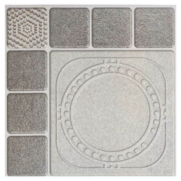 Trueliving_Orient Bell HRP Squares Geometric Slate Textured 400 mm x 400 mm Ceramic Parking Tile_Price-45_Per Sq Ft.