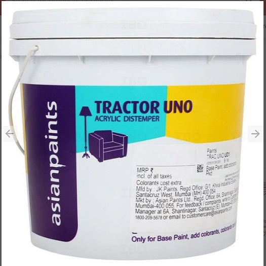 Trueliving_Asian Paints Tractor Uno 20 kg White Interior Distemper-Color