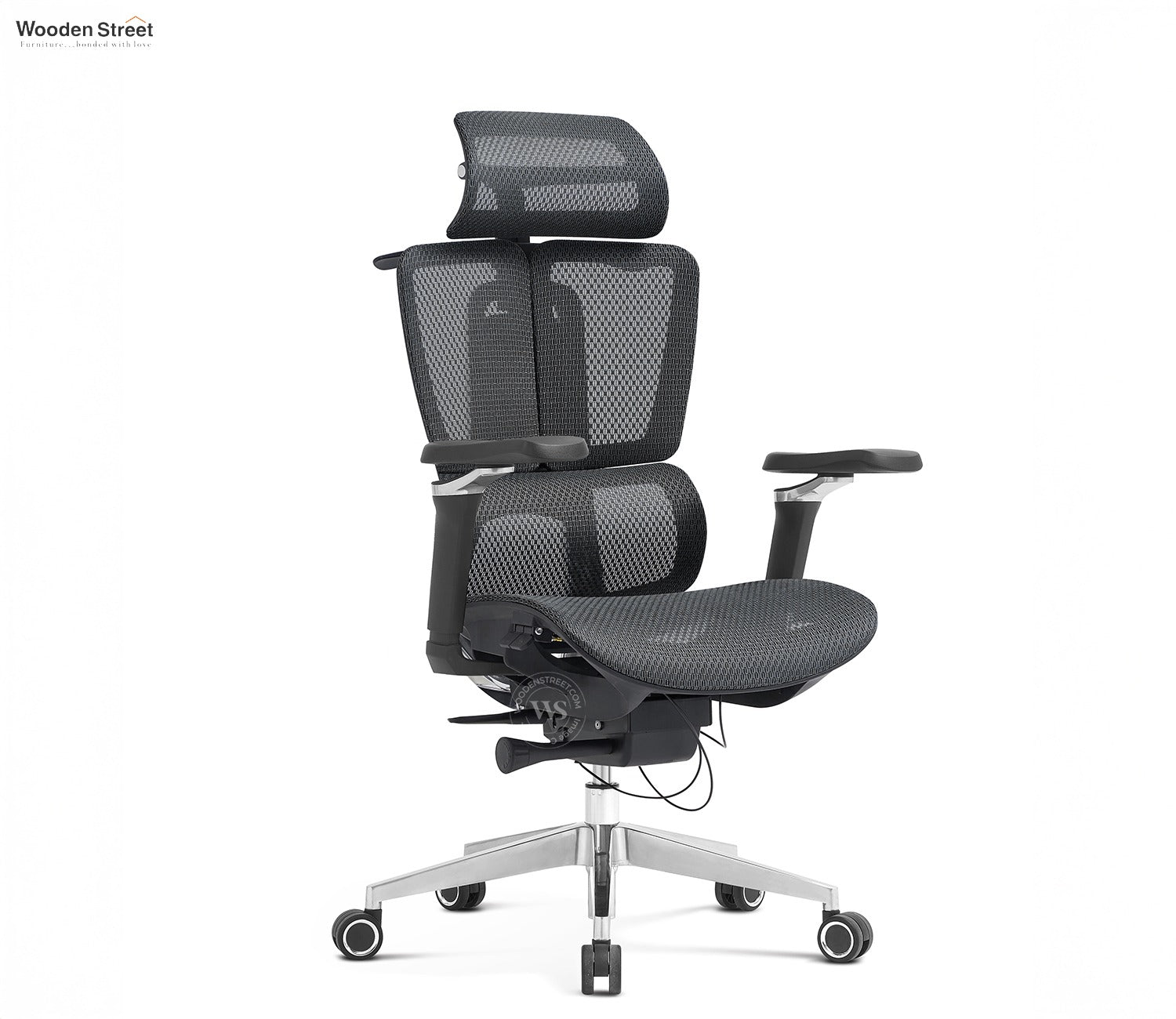 Bezus Premium Ergonomic High-Back Mesh Office Chair (Black)