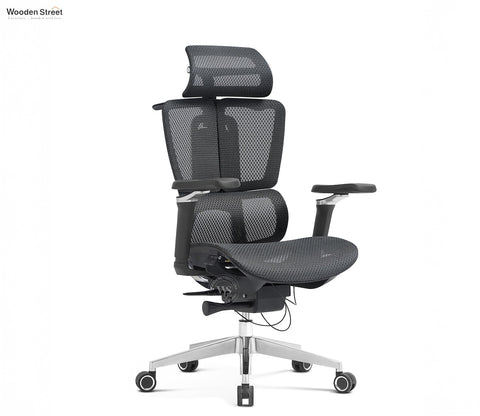 Bezus Premium Ergonomic High-Back Mesh Office Chair (Black)