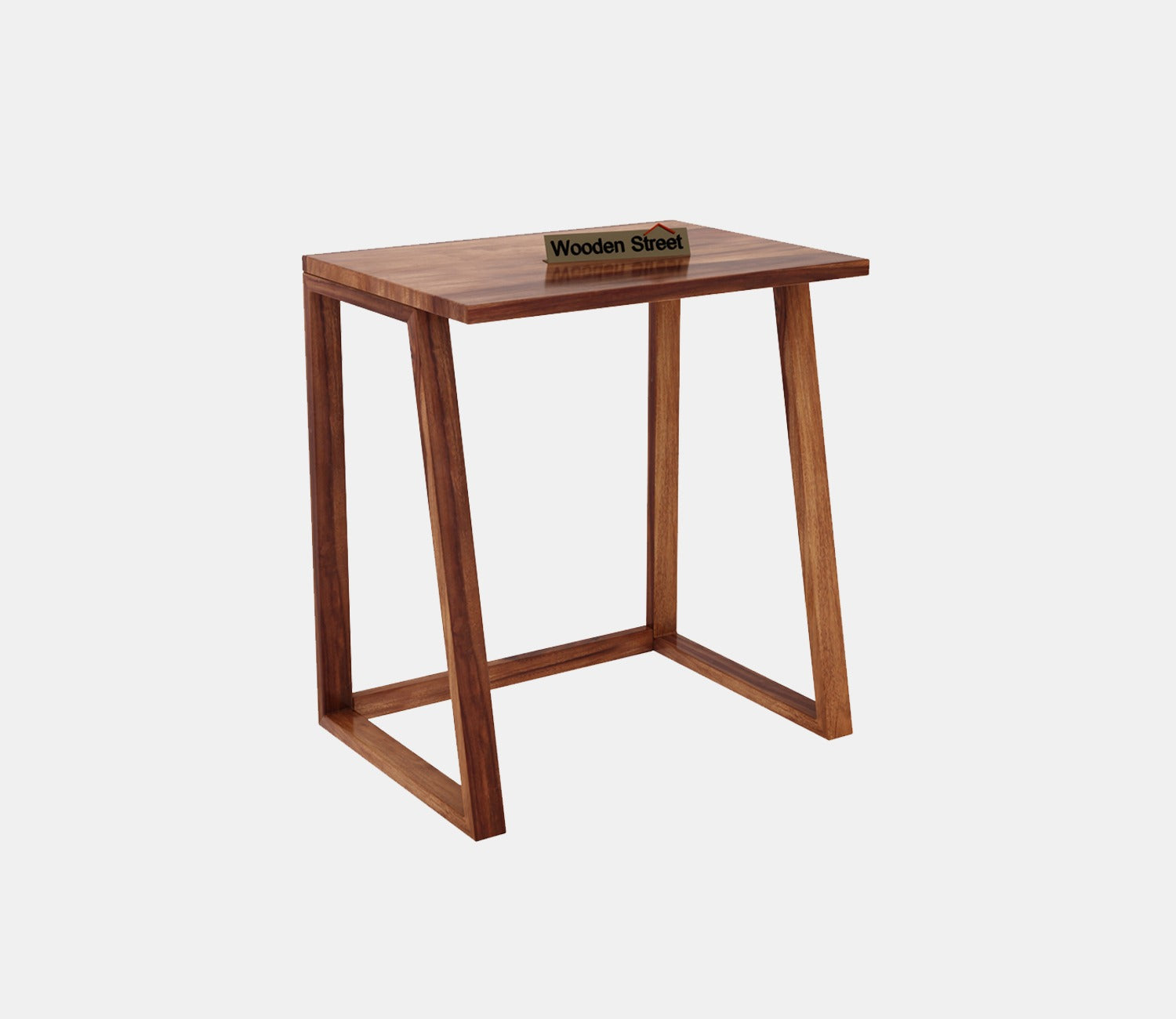 Inaya Sheesham Wood Nest of Tables (Honey Finish, Set of 3)