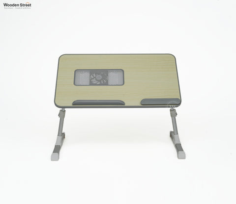 Jetson Foldable Laptop Table for Bed With USB Cooling Fan, Adjustable Bed Study Table for Writing and Reading