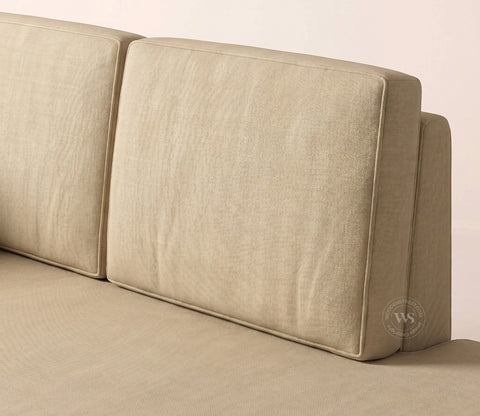 Michael Chaise Lounge (Cotton, Irish Cream)