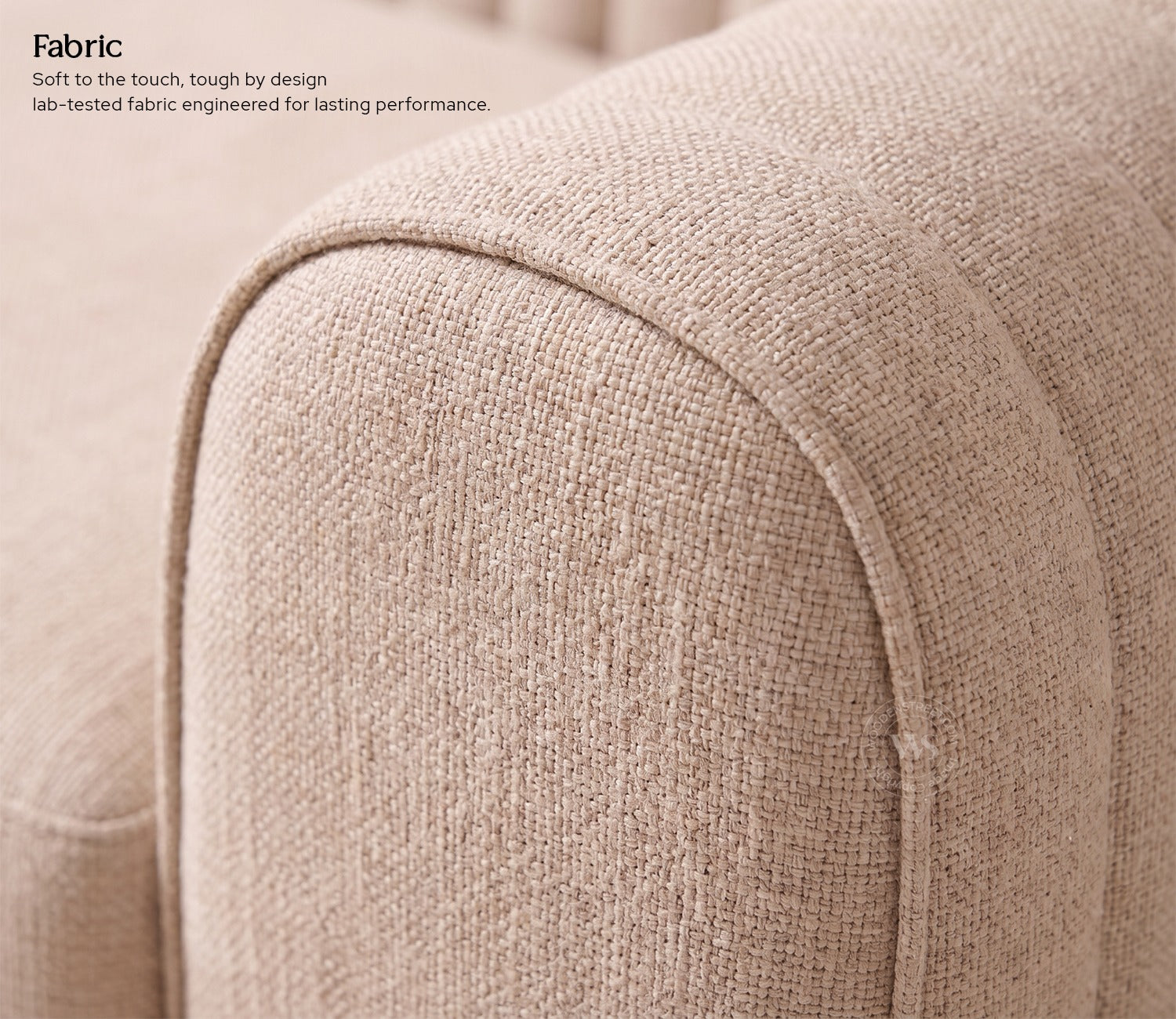 Lorenz 3 Seater Sofa (Cotton, Jade Ivory)