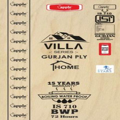Trueliving_Apple Villa Plus BWP Grade 8 ft x 4 ft Plywood - 18 mm_Plywood_ 137/Sq. Ft.