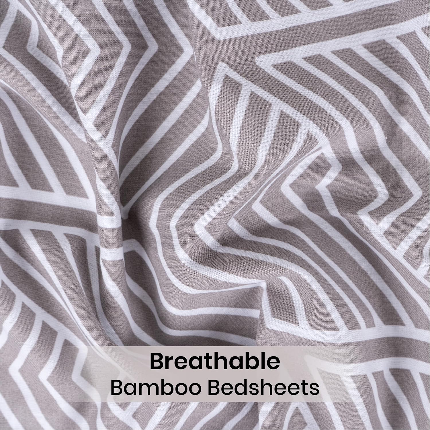 LINENCART Bamboo King Size Bedsheet with 2 Pillow Covers | 100x106 in | 300 TC Floral Printed Bedsheet for Double Bed King Size | Ultra Soft & Anti-Microbial King Size Bed Sheet | Pack of 1, Aqua Blue