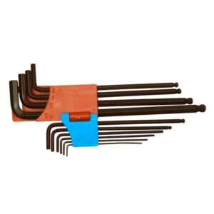 Truliving_Allen Keys & Sets-Hand Tools & Hardware-Tools & Hardware-TAPARIA ALLEN KEY SET KBHI10L | Steel