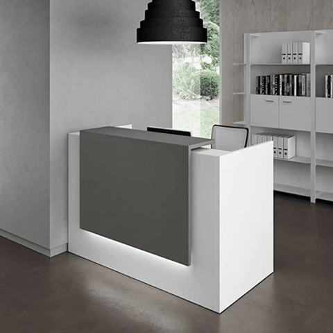 Trueliving White Luxury Small Reception Table 30D x 100W x 155H Centimeters