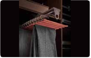 Trueliving_SOFT CLOSE MOCHA V-SHAPE RACK 340*455*140