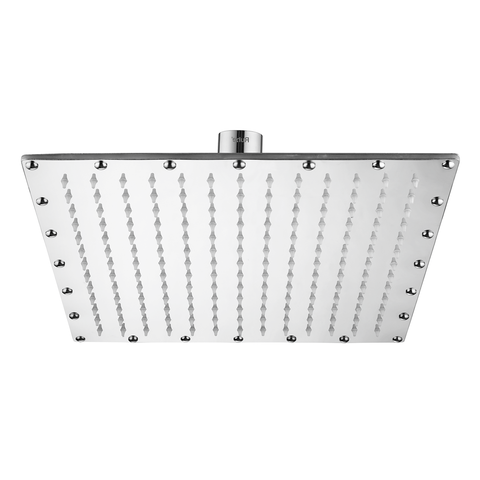 Trueliving_Rain Joy 304-Grade Overhead Shower (12 x 12 Inches) Silver