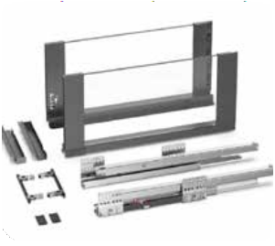 Trueliving GLASS SLIM BOX GREY (8”)
