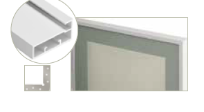 Trueliving_GLASS FRAME PROFILE 45MM silver