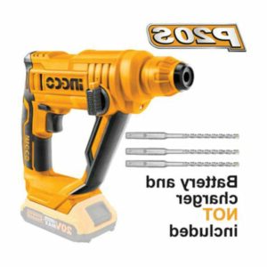 Trueliving_INGCO CRHLI1601 Lithium-Ion rotary hammer 13mm, 3pcs SDS-plus drills