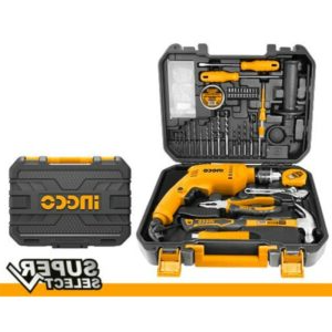 Truliving_Hand Tools & Hardware-Household Tools Sets-Special Offers-INGCO 115 Pcs Tools Set HKTHP11151 with  680W Impact Drill | 115 Tools