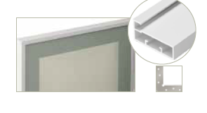 Trueliving_GLASS FRAME PROFILE 45MM silver
