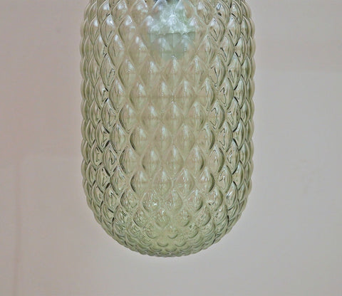 Eron Amber Glass Pendant Light
