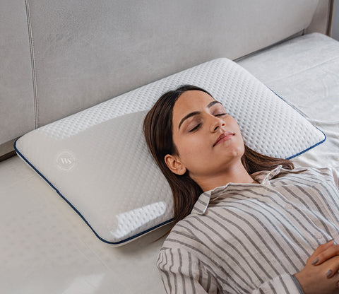 Moonmist Memory Foam Orthopedic Pillow (Large Size)