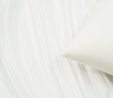 Vegan Bamboo Silk Bedsheet 300 TC Naturally Anti-Bacterial Fitted Queen Bedsheet with 2 Pillow Cover (White)