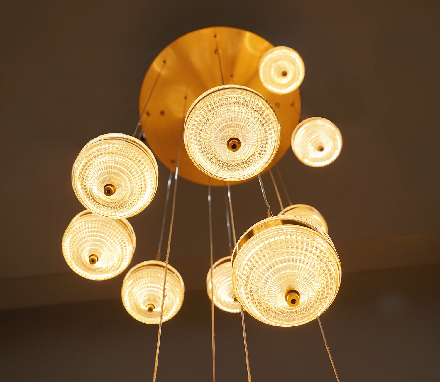 Enchanting Waterfall hanging Lights