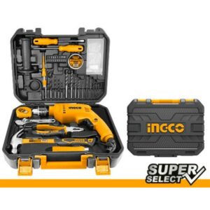 Truliving_Hand Tools & Hardware-Household Tools Sets-Special Offers-INGCO 115 Pcs Tools Set HKTHP11151 with  680W Impact Drill | 115 Tools
