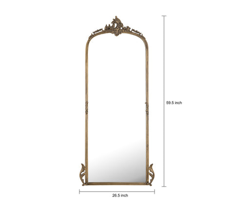 Timeless Antique Full Length Mirror With Stand