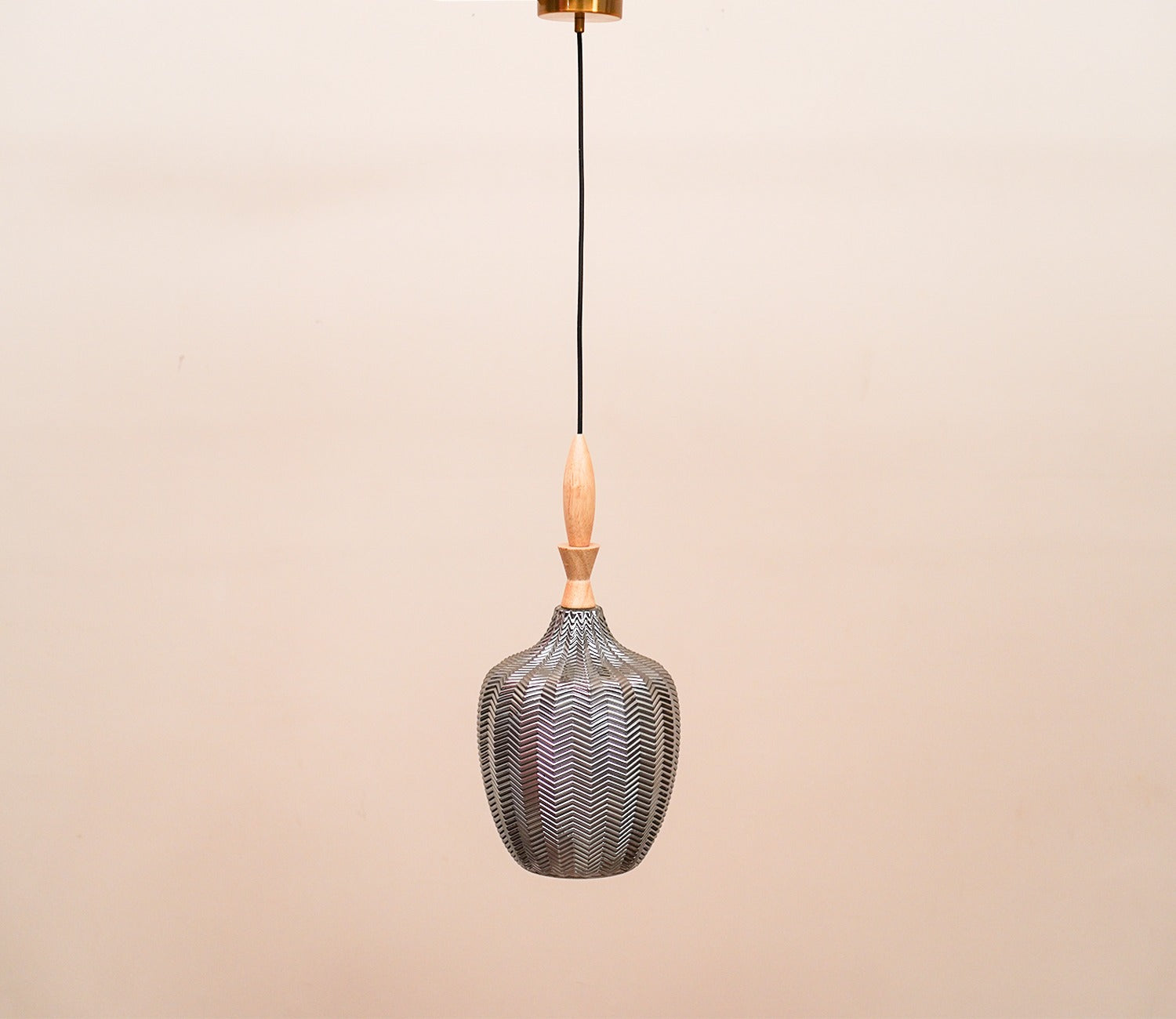 Ellyse Hanging Pendant Light (Smokey Grey)