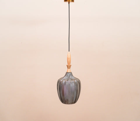 Ellyse Hanging Pendant Light (Smokey Grey)
