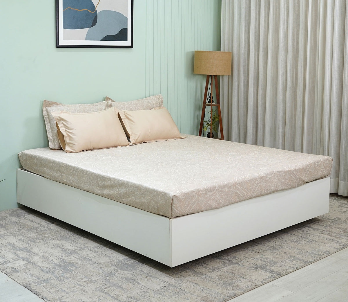Alison Nectorsoft King Size Bedsheet
